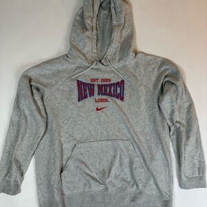 Nike Gray New Mexico Hoodie light weight